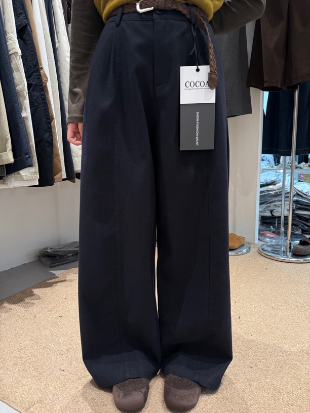 新款617可可阔腿裤