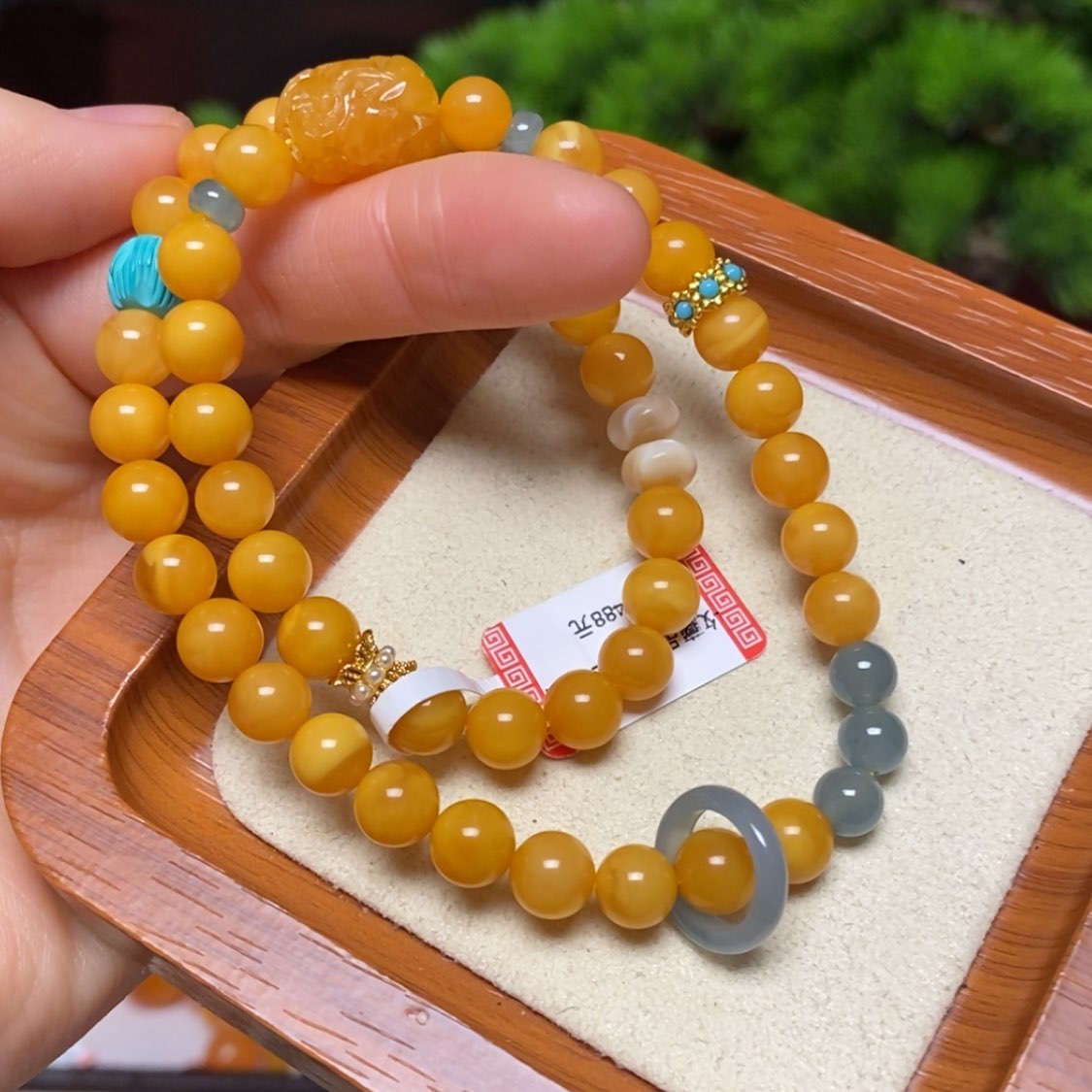 【闪购商品】手链蜜蜡未镶嵌手串