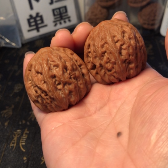 把件文玩核桃铁锤39mm