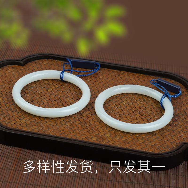 【香掌柜】白玉手镯【多样性发货，发一件】