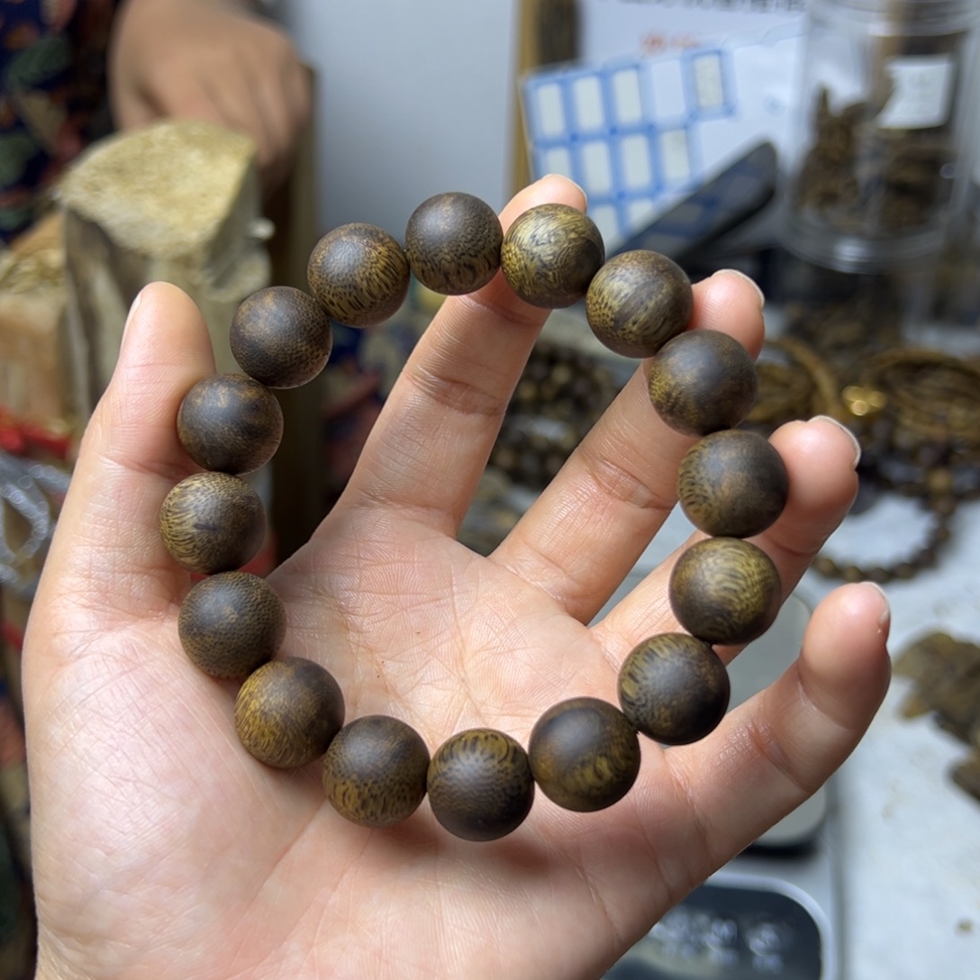 线香奇楠沉香手串14