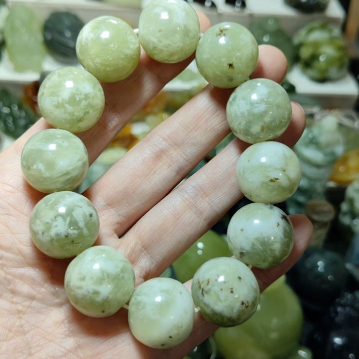 岫玉手串款式未镶嵌