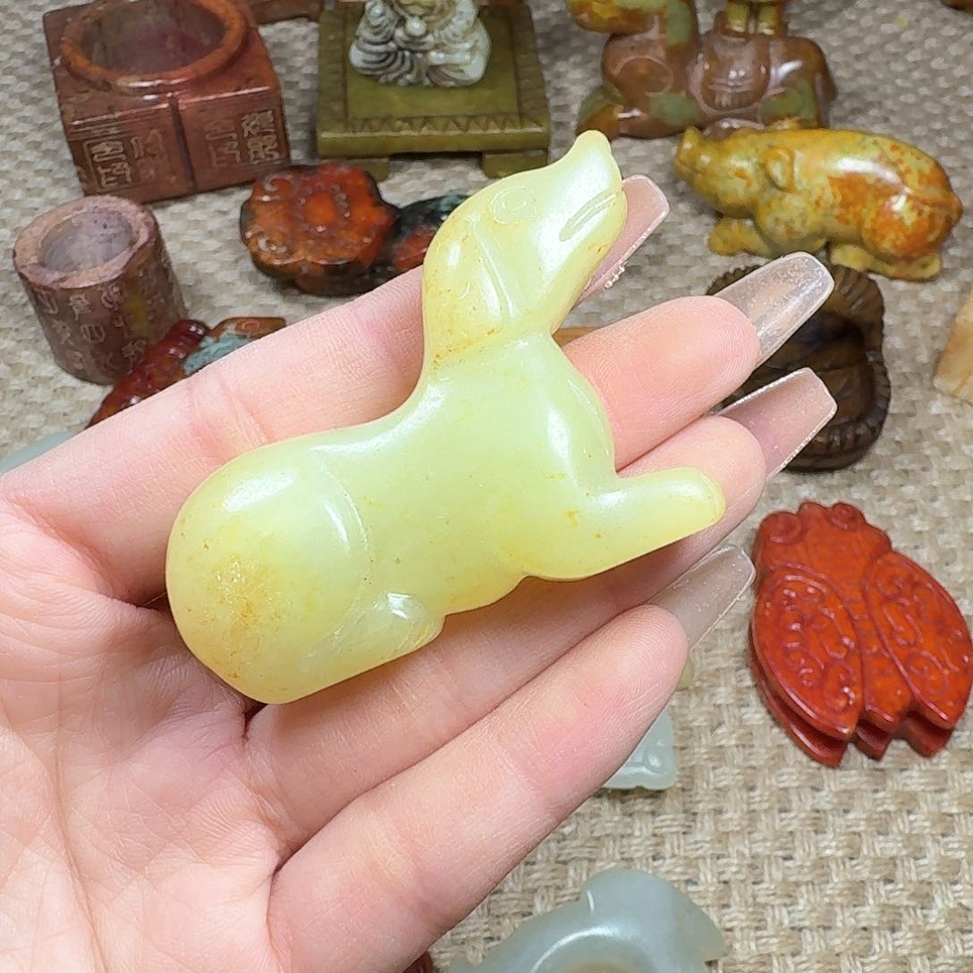 白玉菩提吊坠挂件