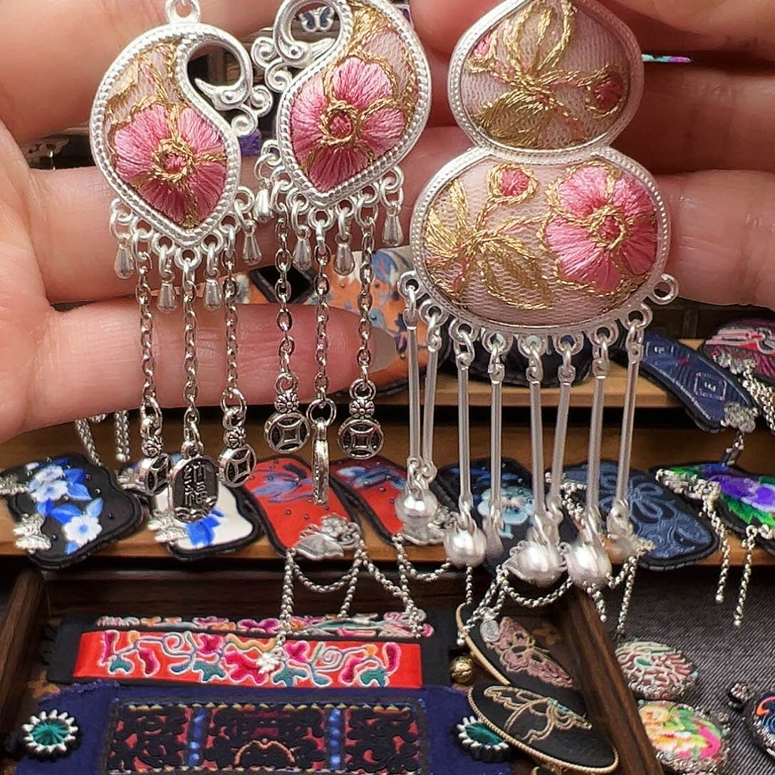 织绣手工刺绣工艺品