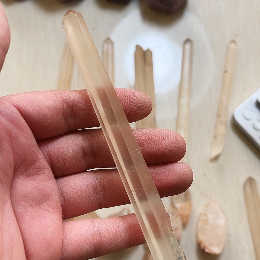 青***黛未镶嵌水晶珠宝半成品