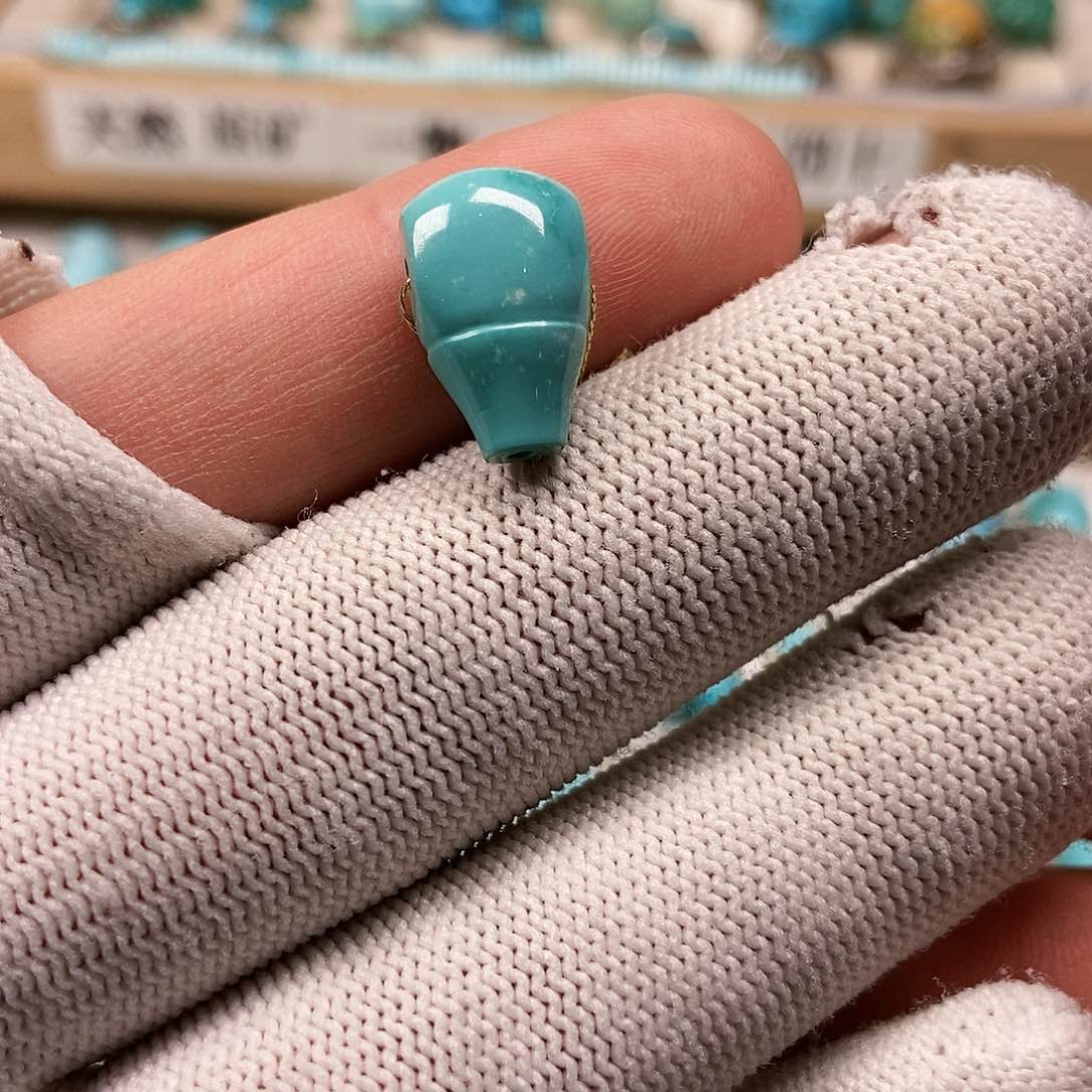 未镶嵌绿松石珠宝半成品