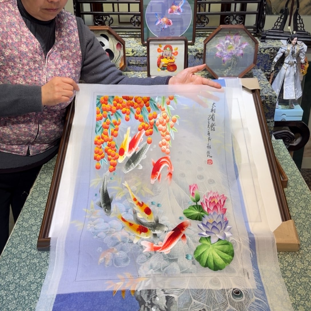 刺绣手工苏绣工艺