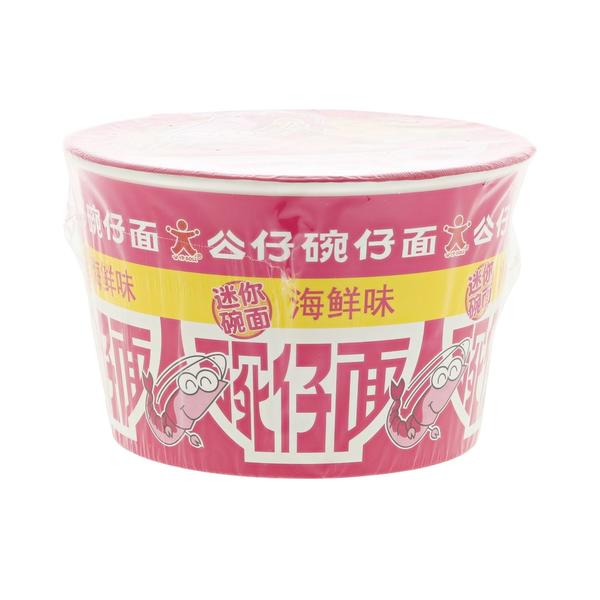 【四杯】公仔面迷你碗仔面海鲜味 34g