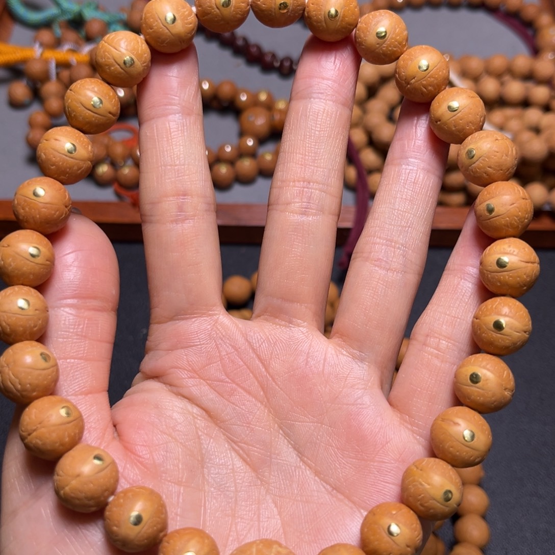 吊坠凤眼菩提12+mm2025精品铜钉手持