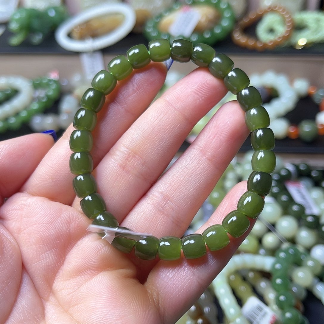 和田玉手链未镶嵌