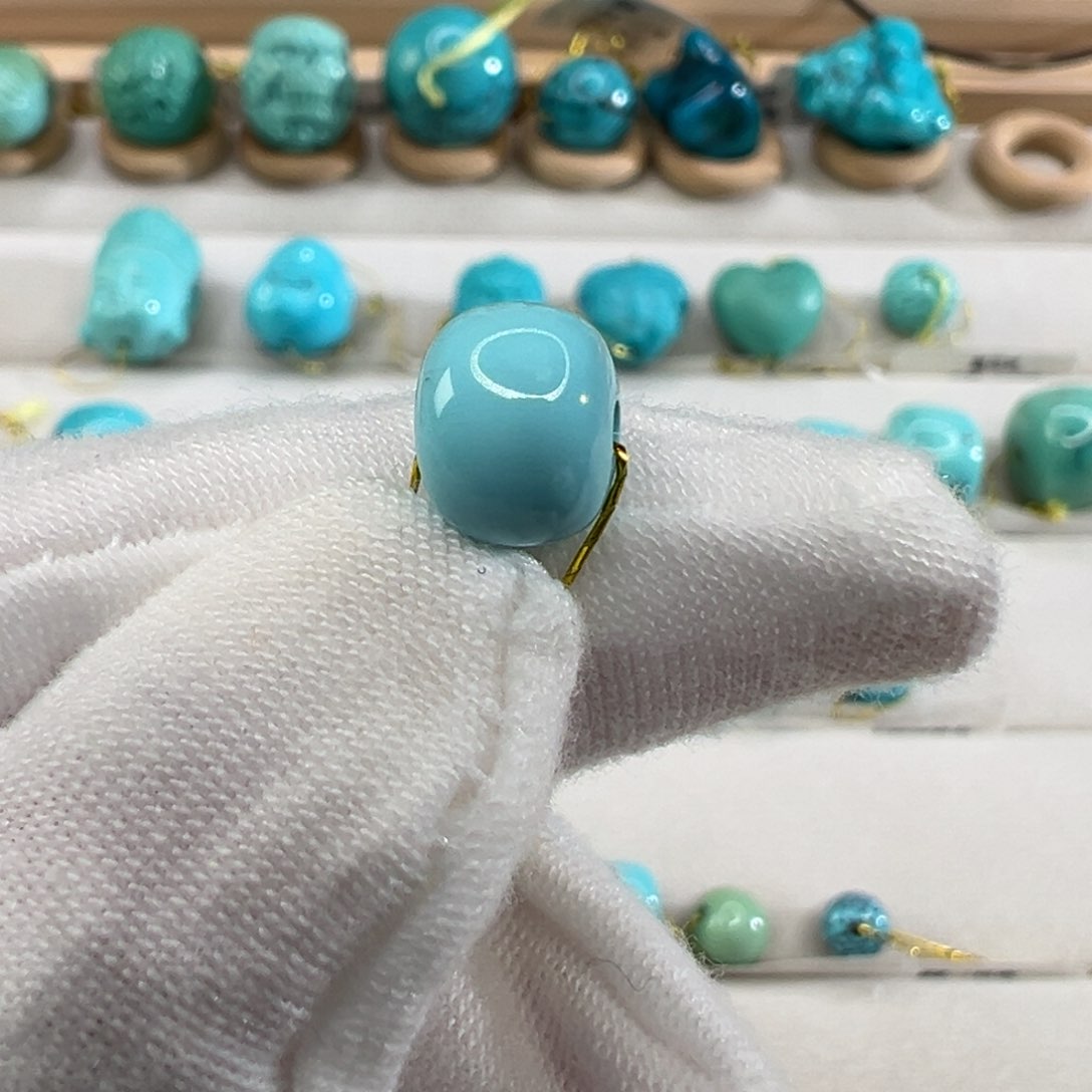 绿松石未镶嵌配饰