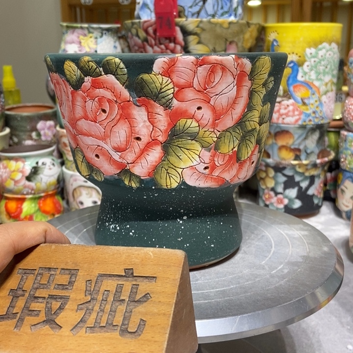 景德镇艺术手绘作品