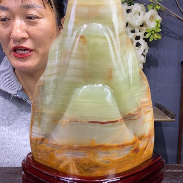 石材精品古青石摆件