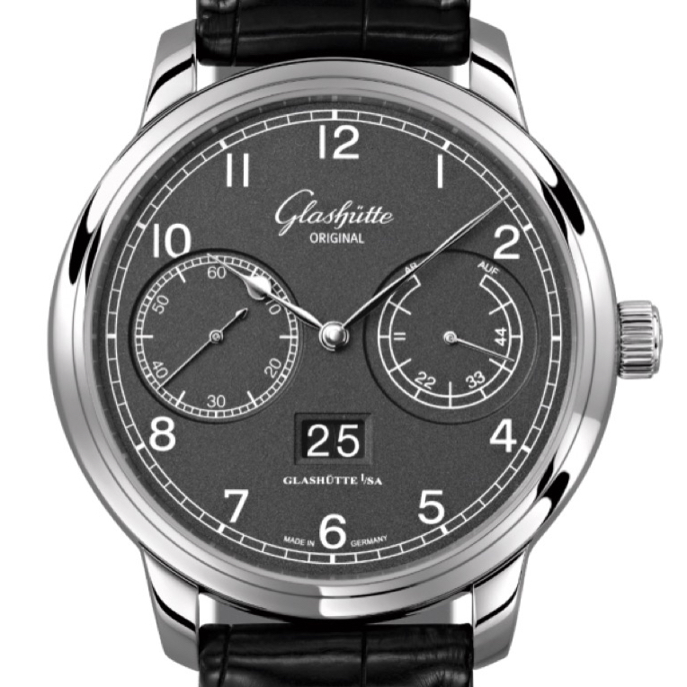 99新 Glashutte Original/格拉苏蒂 议员 自动机械机芯44mm精钢