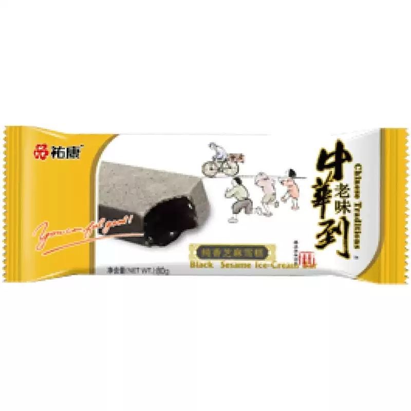 祐康冰淇淋纯香芝麻65g/支