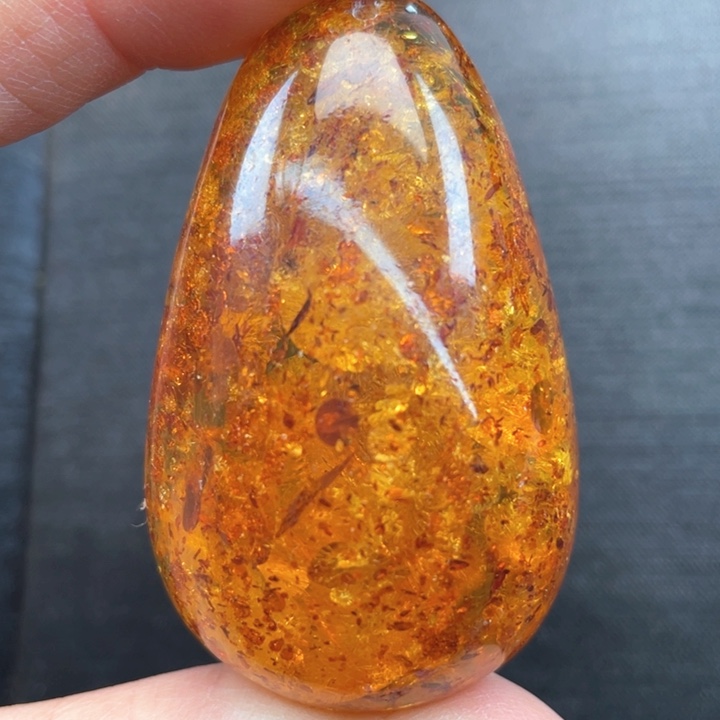 蜜蜡裸石未镶嵌蜜蜡吊坠