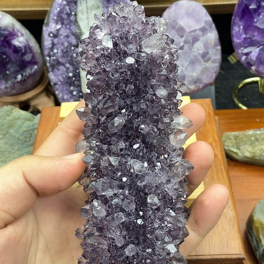 大型摆件（非配饰）紫晶未镶嵌