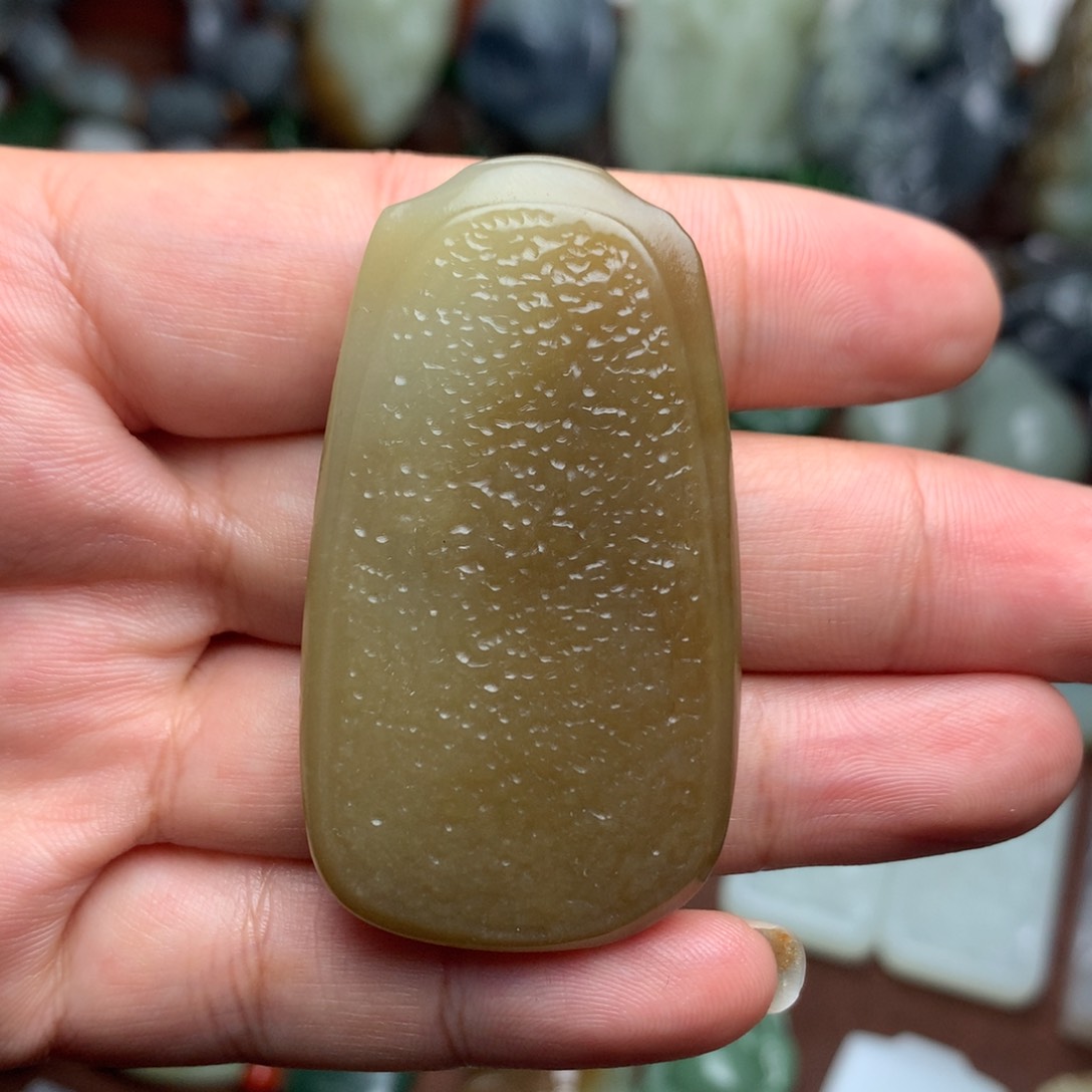 和田玉挂件未镶嵌