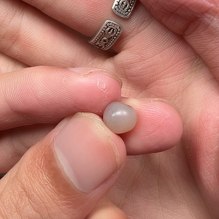 玛瑙/玉髓未镶嵌珠宝半成品T018 6.9*6.3