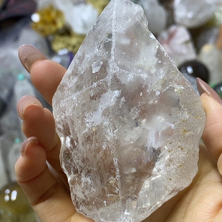 珠宝半成品水晶未镶嵌