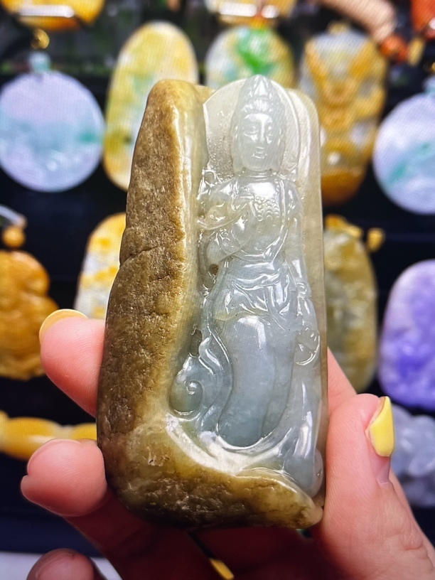 翡翠A货一物一证