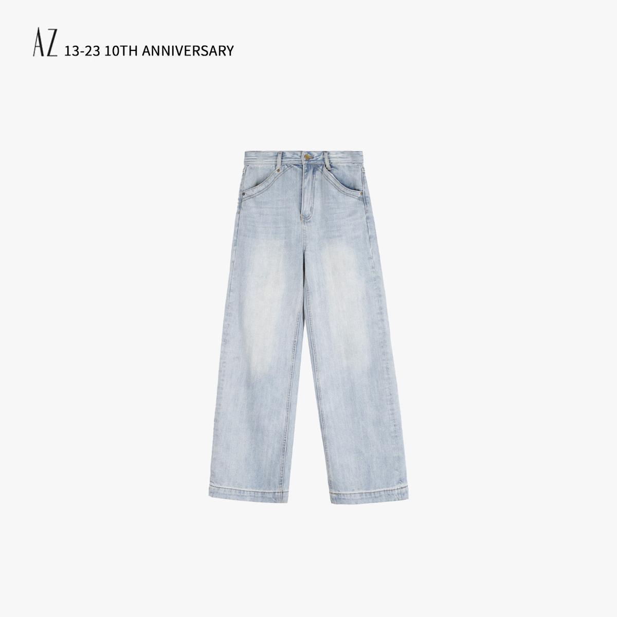 AZ-XJ 大长腿浅牛仔裤 12207 新款NEW