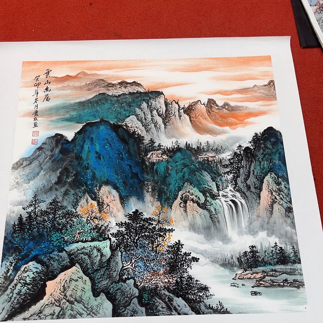 国画手绘作品国画作品