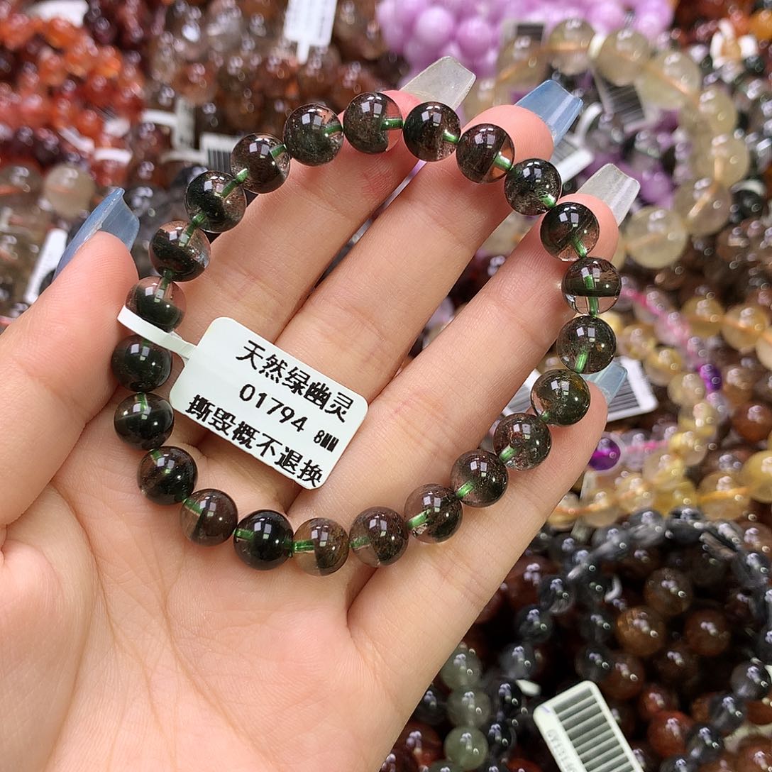 水晶手链未镶嵌，