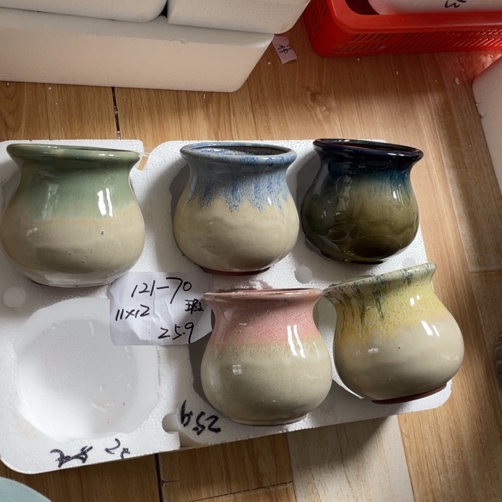 粗陶多肉花盆微瑕70