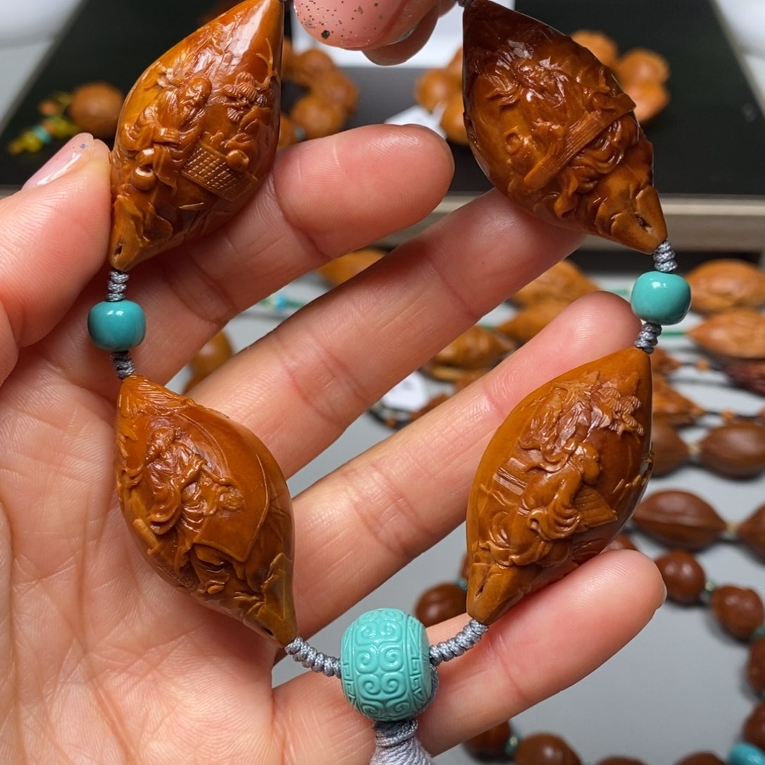 橄榄核吊坠棋棋书画定金，没有现货