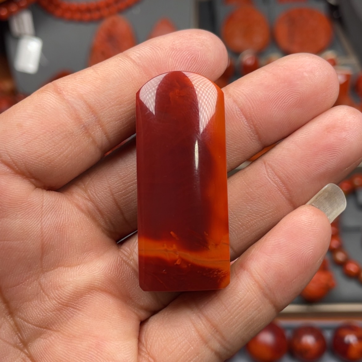 【闪购商品】南红玛瑙珠宝奇石未镶嵌吊坠