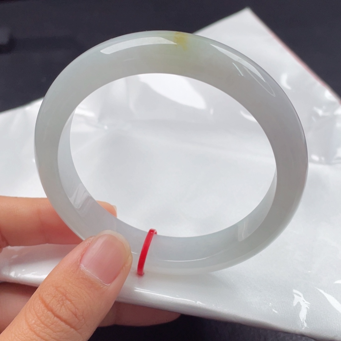 翡翠手镯未镶嵌5758正圈