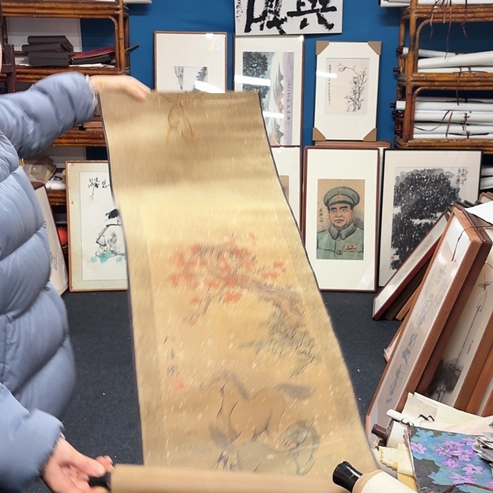 风***哥国画手绘作品欣赏36