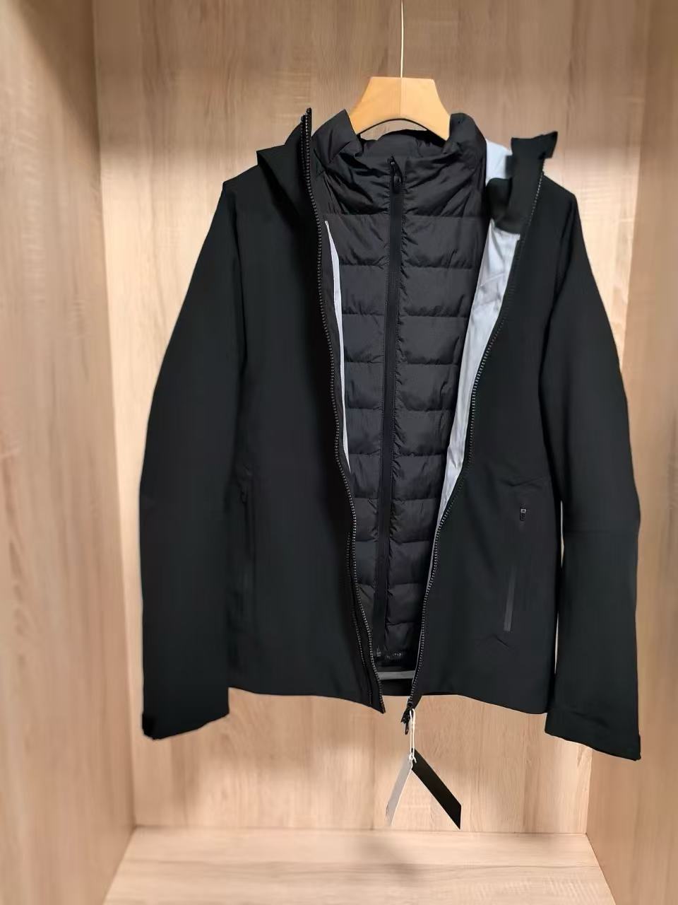 Sweet DD男士三合一冲锋羽绒服/D