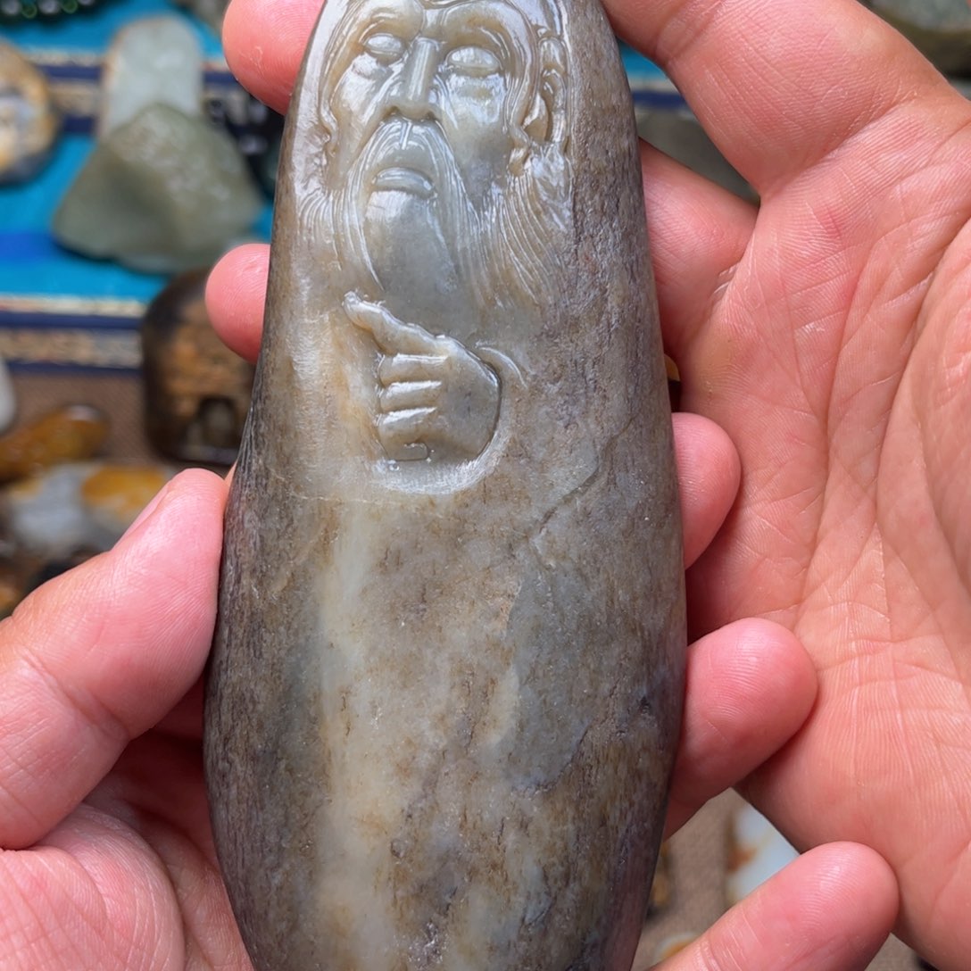 和田玉把件未镶嵌