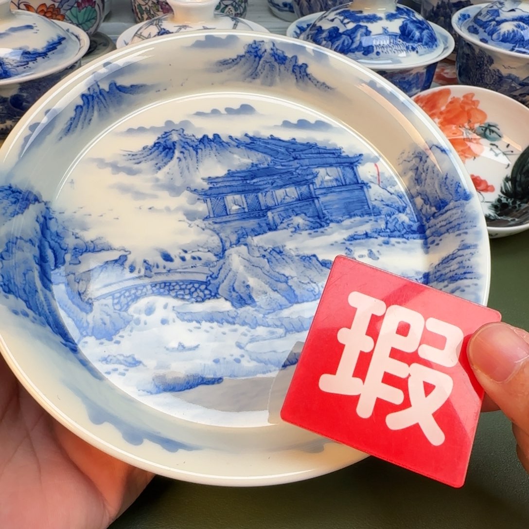 陶纯手工纯手绘茶具362