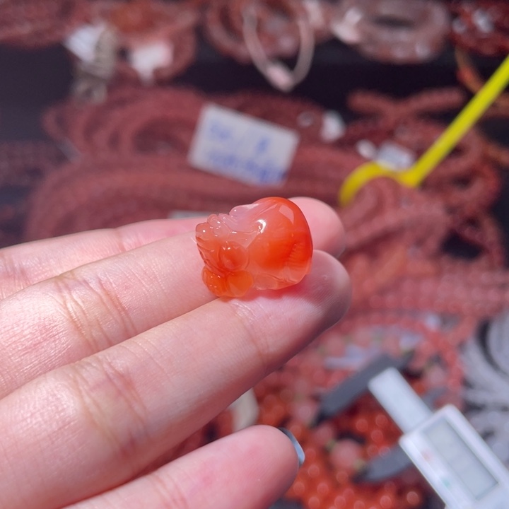 南红玛瑙未镶嵌貔貅1328