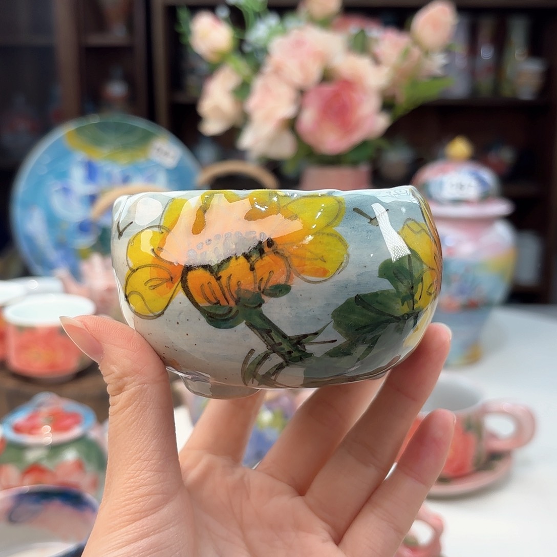 瓷片套好了就行啦啊