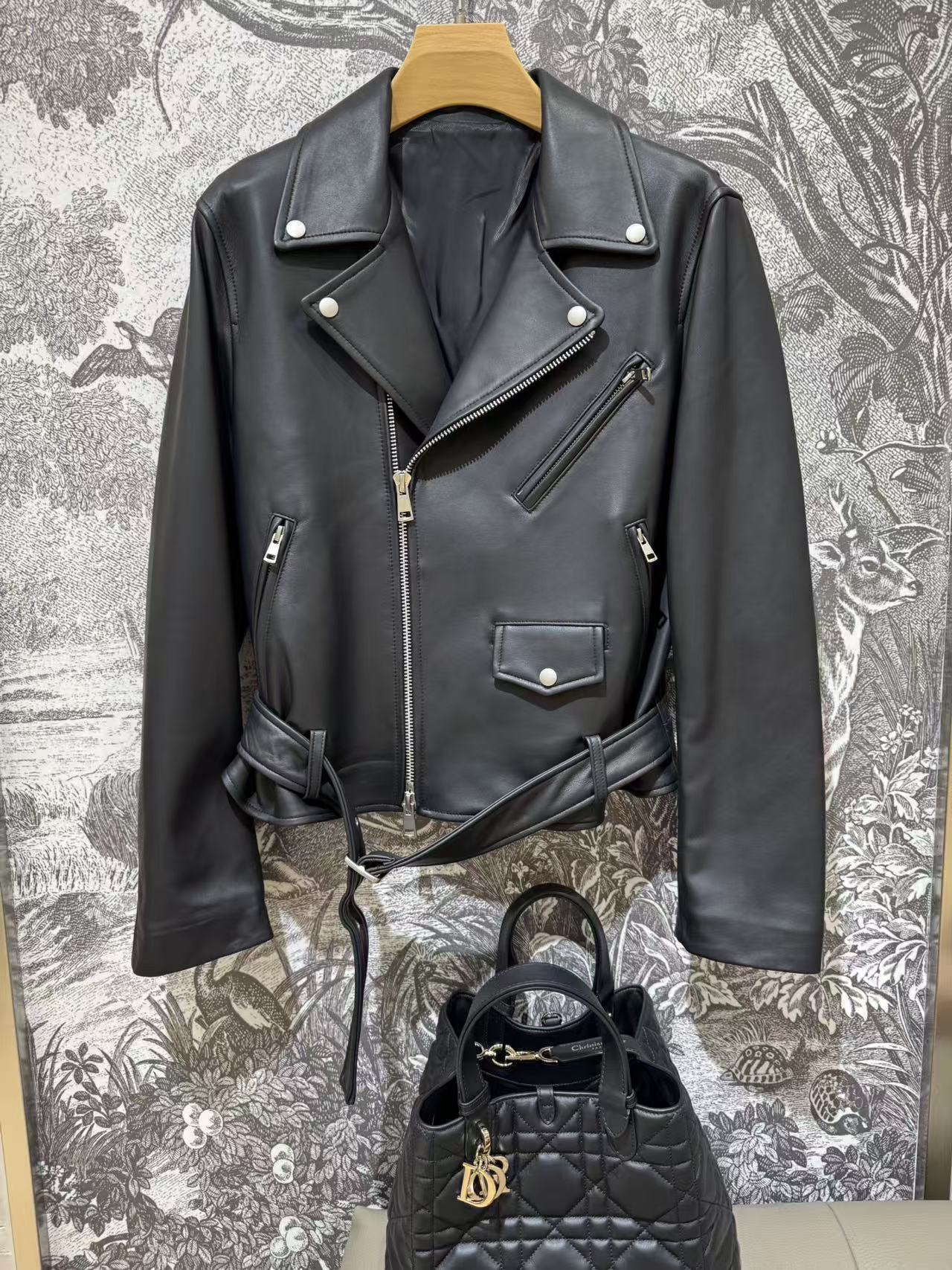 【YINGFEI PARIS】高级定制款机车皮衣