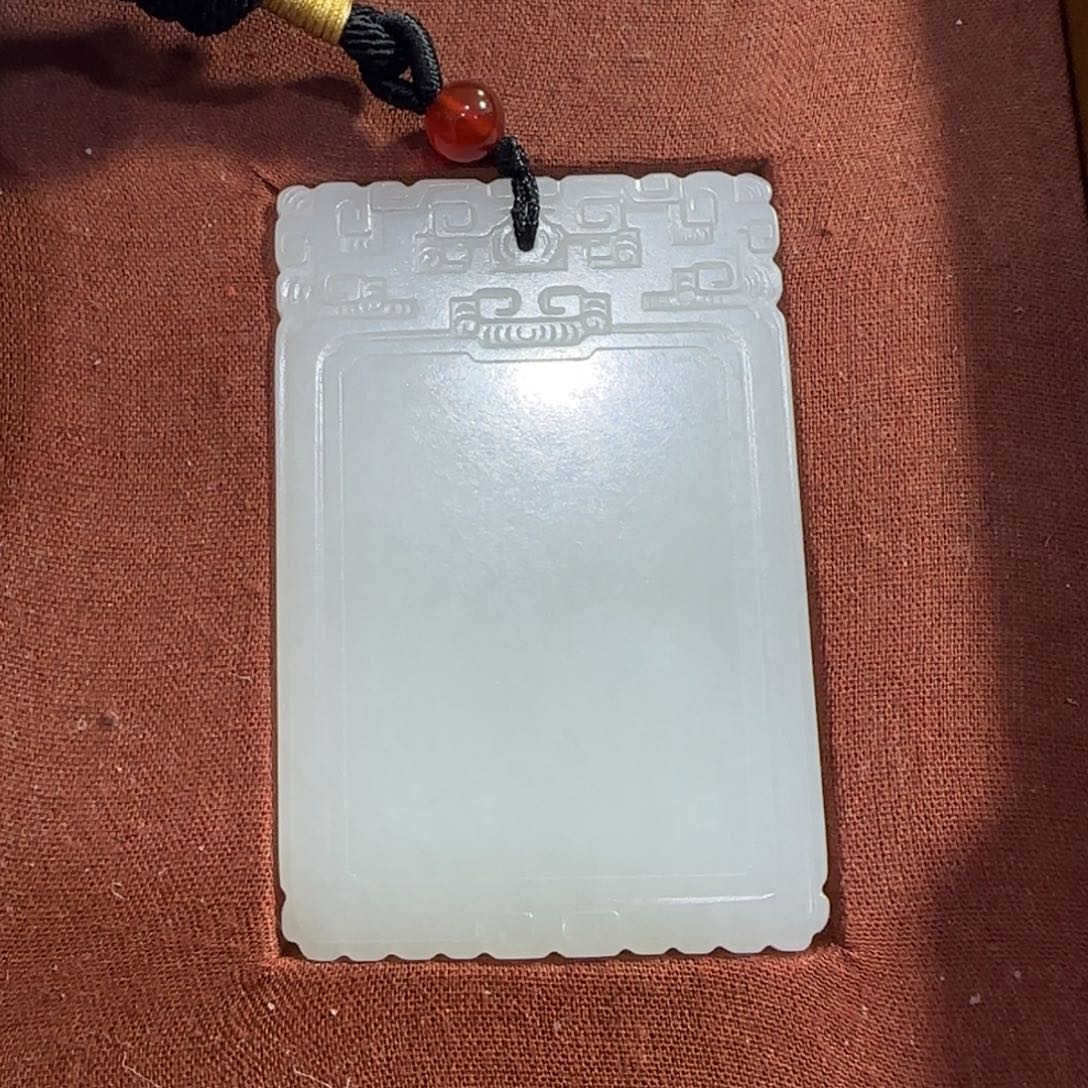 和田玉挂件未镶嵌