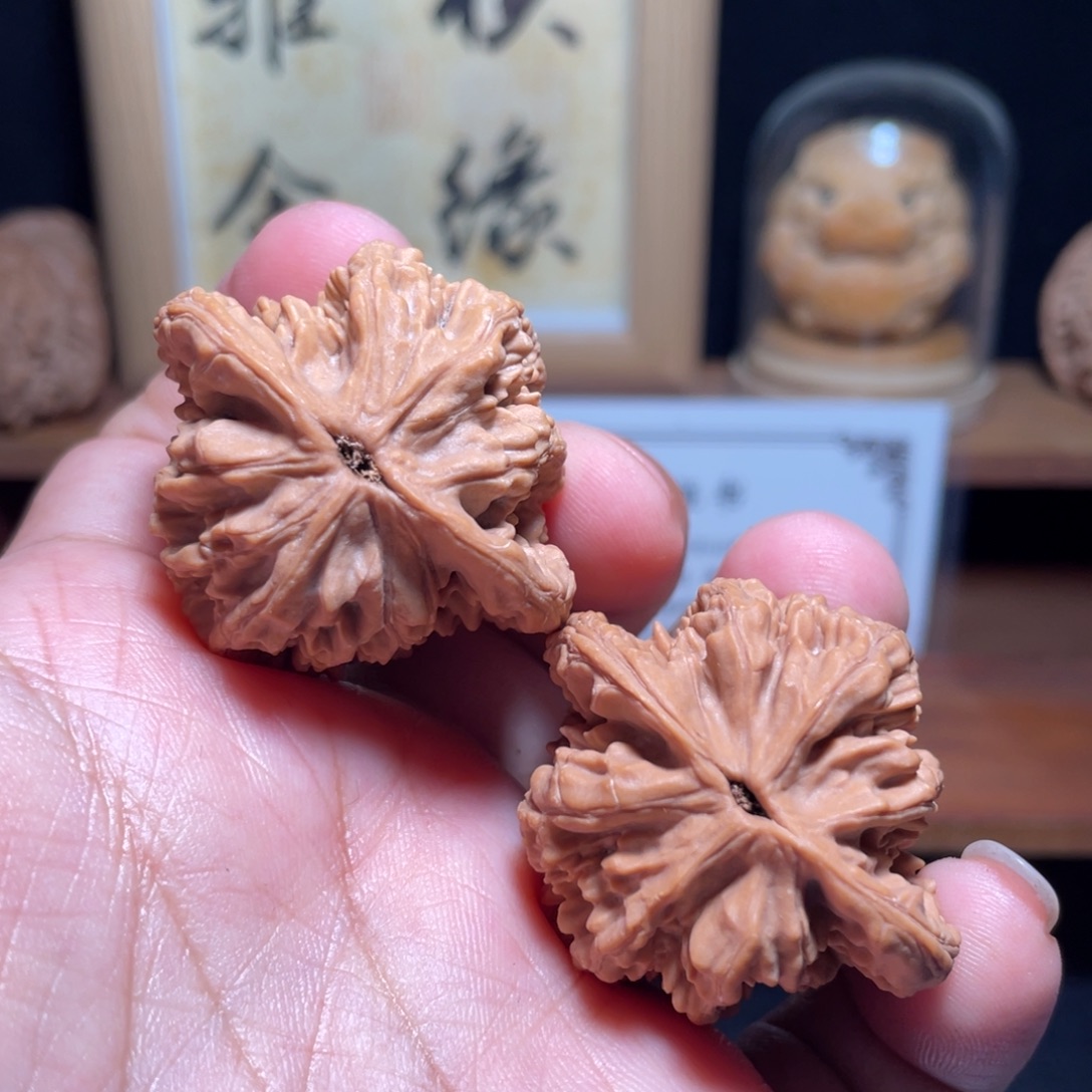 文玩核桃把件汉高虎40尺