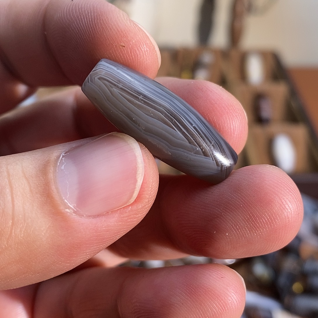 玛瑙/玉髓颈饰合金