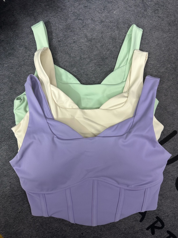 瑜伽健身宽肩带鱼骨美背