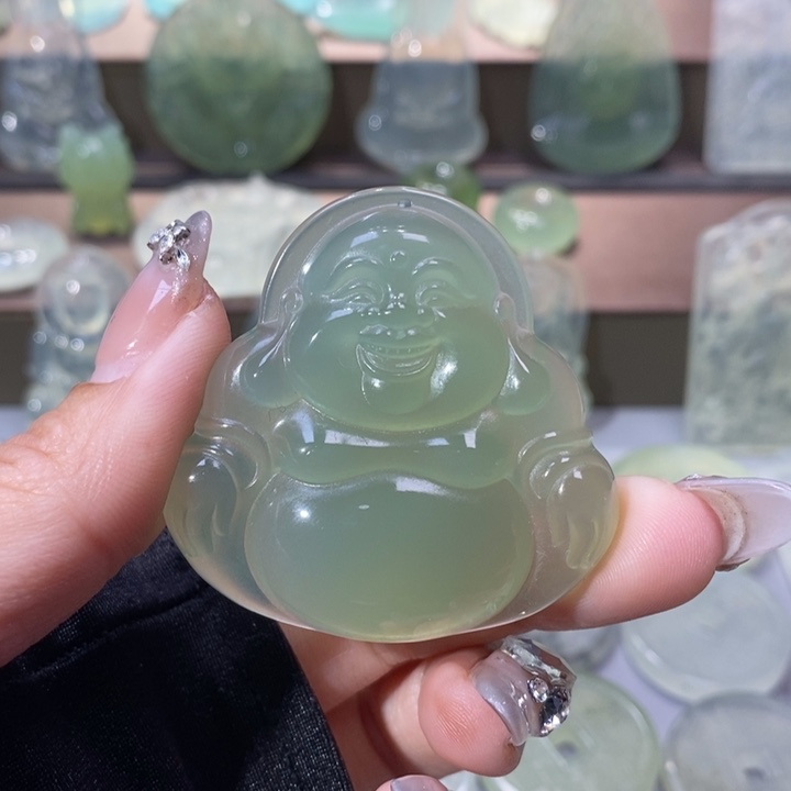 岫玉吊坠未镶嵌吊坠