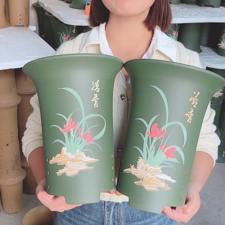 花盆紫砂宜兴紫砂精品花盆 