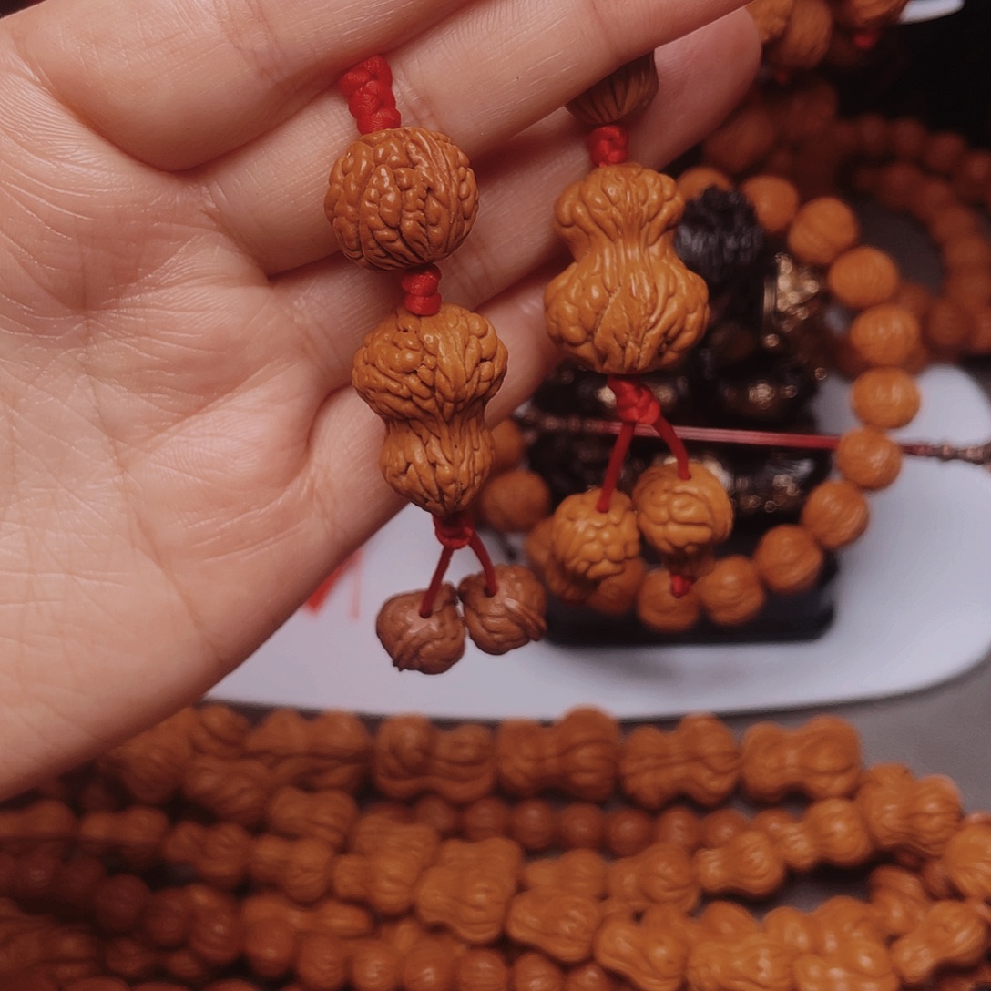 吊坠桃核龙纹桃枭