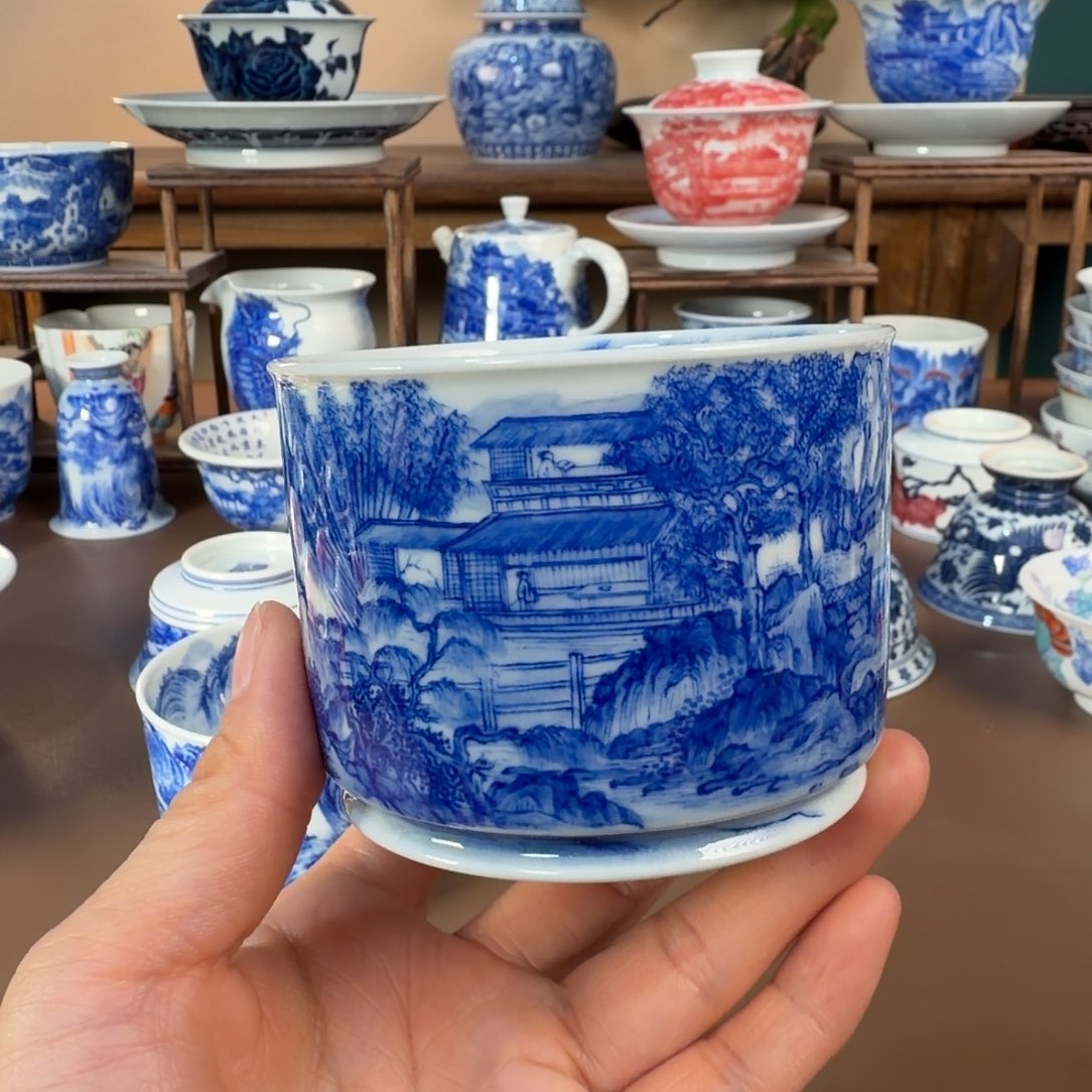 景德镇陶瓷手工手绘