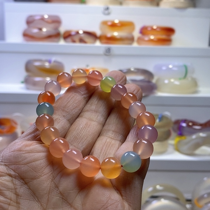 玛瑙/玉髓手链未镶嵌