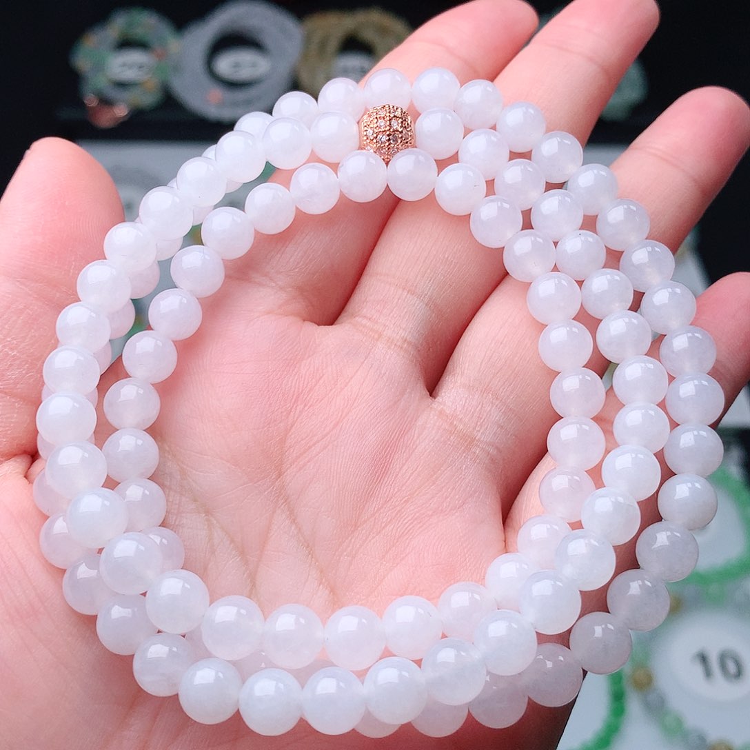 翡翠手串未镶嵌翡翠