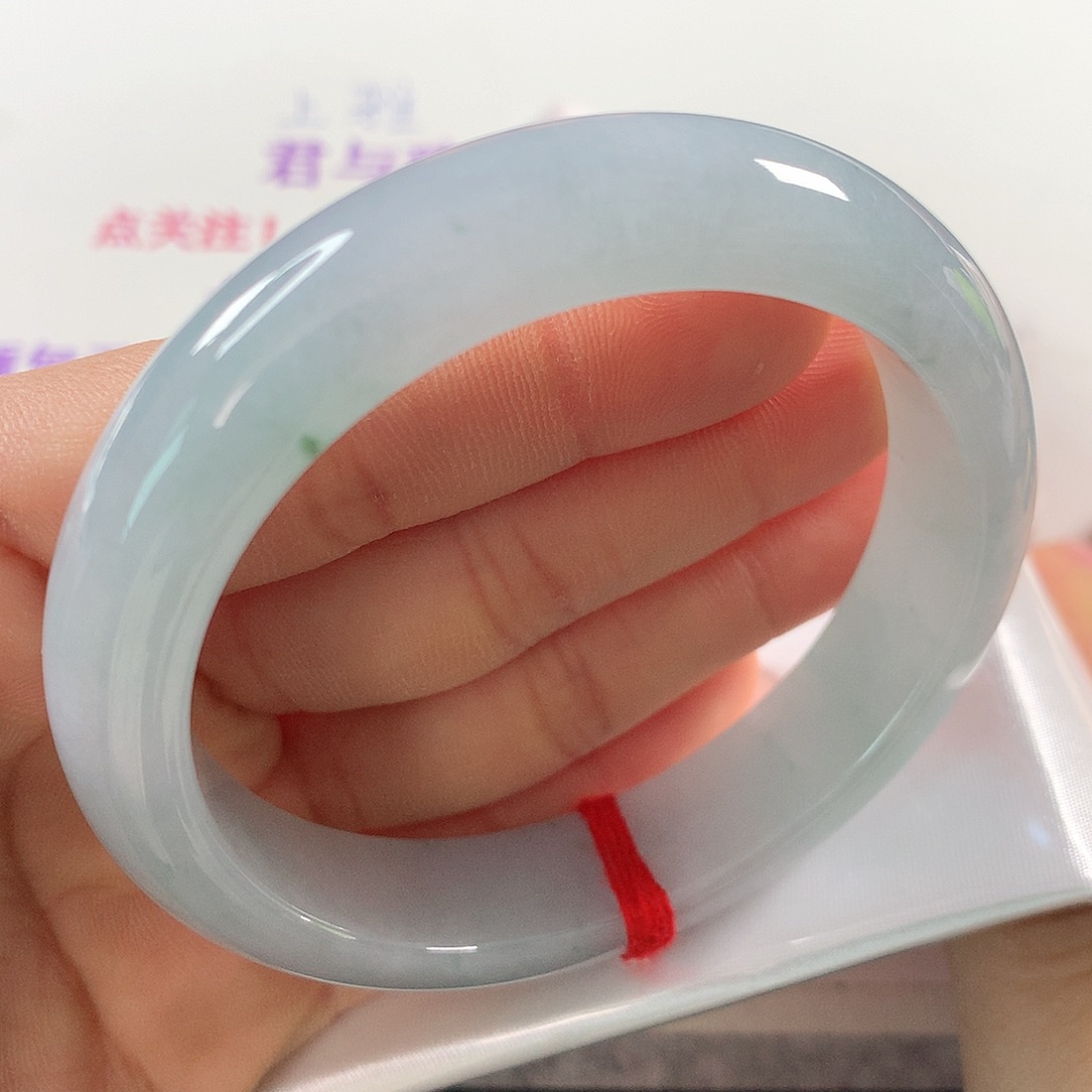 翡翠手镯未镶嵌 正圈①⑤②